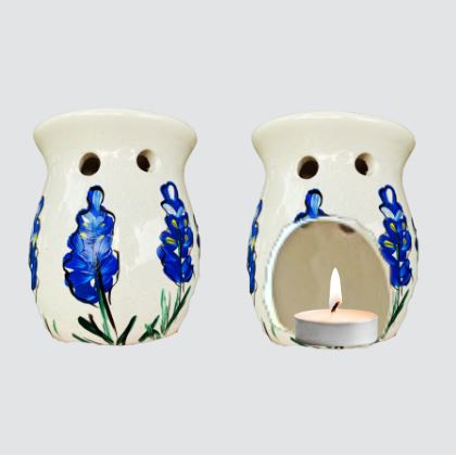 Vibrant, hand-paint candle wax decor FB: https://www.facebook.com/princessandthemonkeyhomedecor/