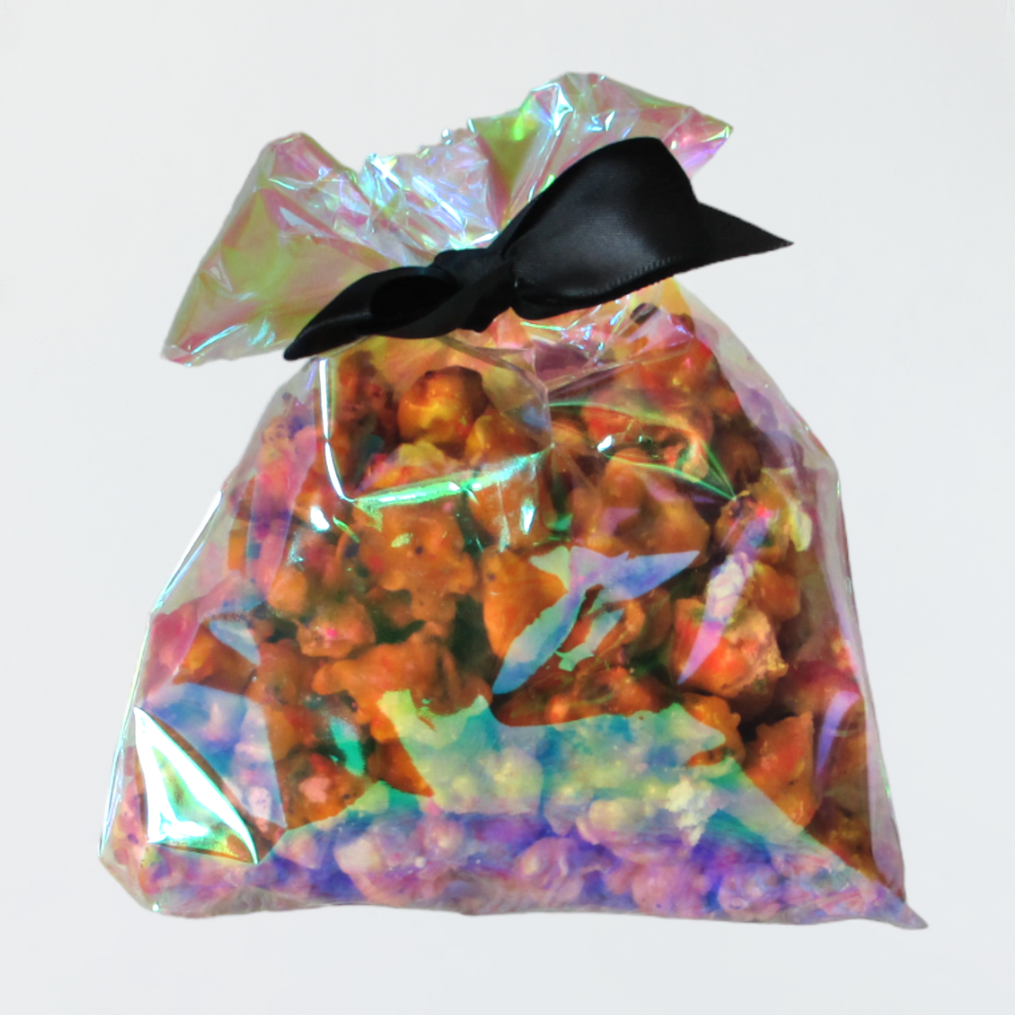 Yummy, delicious carmel popcorn with colorful confetti. https://www.roostercrowbakingco.com/